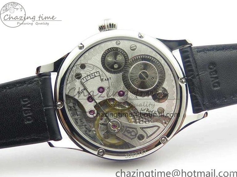 MIROTIME 0423 Durable Portuguese Fa Jones IW544202 SS GSF 1:1 Best Edition White Dial On Leather Strap 7229